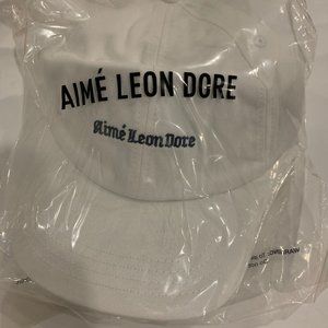 Aime Leon Dore Uniform Hat - Bright White - NEW + In Bag - ALD